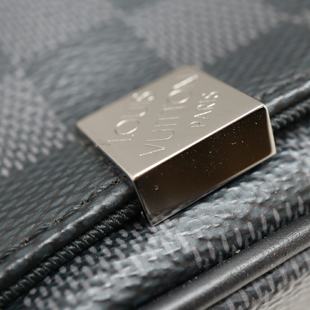 Louis Vuitton Gray Damier Bag Shoulder Graphite PM District - Picture 7 of 14